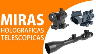 Miras Holográficas y Miras Telescópicas RBN Tactical [upl. by Pence]