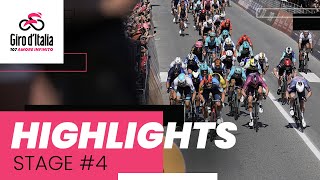 Giro dItalia 2024  Stage 4 Highlights [upl. by Ynavoj912]