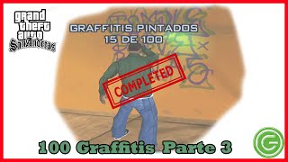 GTA San Andreas  Misión 100 Grafitis Ultima parte  Ubicacion [upl. by Htide872]