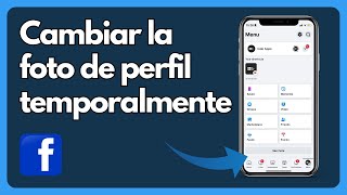 Cómo cambiar la foto de perfil en Facebook temporalmente  Tutorial [upl. by Ilhsa111]