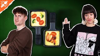 Inspirationen für euer nächstes Raclette 🧀😋  Melissa und Nico im Food Battle [upl. by Ocirderf]