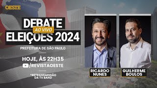 2º Turno  Debate da Band entre os candidatos à Prefeitura de São Paulo [upl. by Amye]