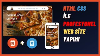 Html Css ile Çok Sayfalı Profesyonel Web Site Yapımı Full Responsive [upl. by Maloney]