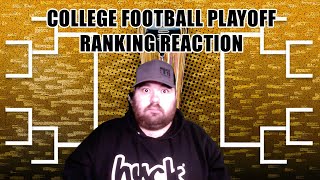 11192024 Reaction to the College Football Playoff Rankings [upl. by Emlynne]