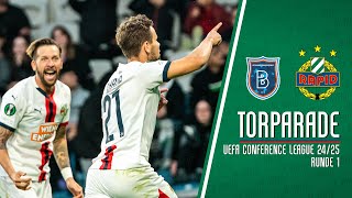 Torparade Istanbul Başakşehir – SK Rapid [upl. by September279]