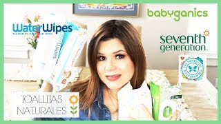 TOALLITAS HUMEDAS PARA BEBE  COMPARACIÓN DE 4 MARCAS NATURALES [upl. by My]