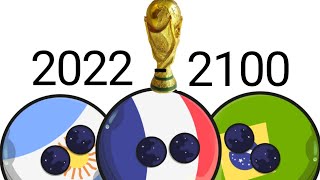 predicción de los mundiales del futuro 2022  2100 [upl. by Ayotal386]