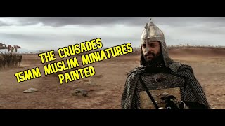 The Crusades 15mm Muslim Spearmen Miniatures tabletopgaming [upl. by Volding]