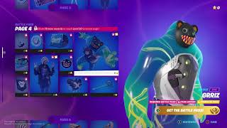 Fortnite Chapter 3 Season 4 Paradise Full Battle Pass and Extra rewards No Voice over [upl. by Stoddart]