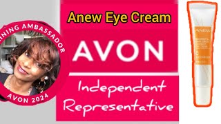 Avon Product Training Avon Anew Radiance ampDark Circle Correct Eye Cream [upl. by Attevaj]