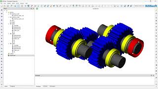 KISSsoft Tutorials from GloBAS KISSsys gearbox modelling [upl. by Casady]