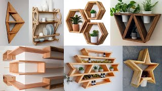 120 DIY Wooden Wall shelves ideas  Floting Shelves  Organizer  Storage Ideas [upl. by Lamont380]