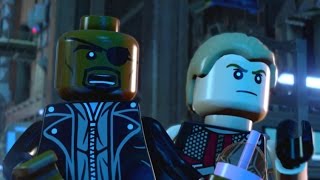 LEGO Marvels Avengers Vita Walkthrough Part 2  Lokis Escape amp Hydra Train [upl. by Arihsak]