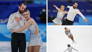 Beijing Olympics 2022 Ashley CainGribble and Timothy LeDuc In Figure Skating Pairs at Beijing 2022 [upl. by Ahsotan]