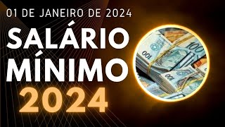 SALÁRIO MÍNIMO 2024 [upl. by Shutz]