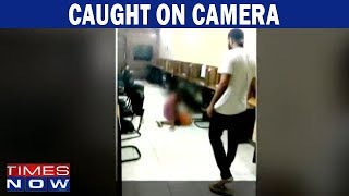 Caught On Camera Man Assaults A 22YearOld Woman [upl. by Hayalat277]