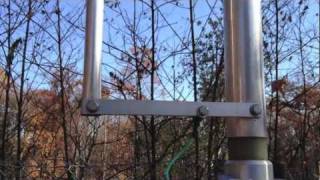 Update to ZeroFive Vertical Antenna Setup at KC9FFVs QTH [upl. by Enirehtakyram338]