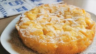 Der einfachste Apfelkuchen in 10 Minuten mit nur 3 Äpfeln [upl. by Urissa]