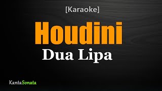 Houdini  Dua Lipa Karaoke Version [upl. by Adnelg]