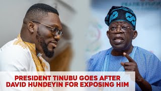 BREAKING David Hundeyis Life in Danger for Exposing Tinubu [upl. by Aiet]