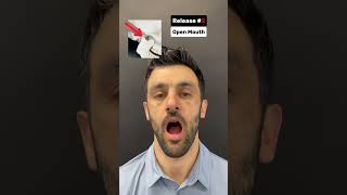 2 Exercises for TMJ Pain jaw tmj tmjtreatment [upl. by Tillo]