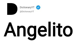 Angelito Meaning in English [upl. by Wendolyn]