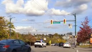 🇨🇦 4K Fall Vancouver Burnaby E Hastings Street Walk  British Columbia Canada October 2024 [upl. by Arakawa635]