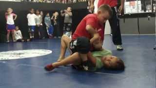 UGA KIDS GRAPPLING JUNIOR VS KATRINA FOR THE BELT 1012 [upl. by Aldo265]