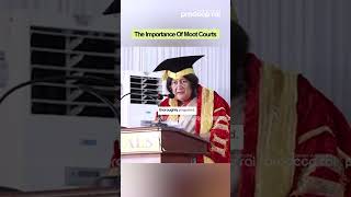 The Importance Of Moot Court  Justice Indira Banerjee [upl. by Tallou798]