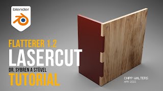 Create Lasercut boxes in Blender [upl. by Ydnal835]