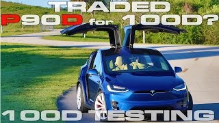 Traded Tesla Model X P90D Ludicrous for a Model X 100D 100D 060 MPH and 14 Mile Testing [upl. by Ilrac]