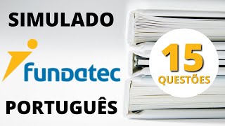 SIMULADO 15 Questões de Português para Concurso Público  Banca FUNDATEC [upl. by Ahseral39]