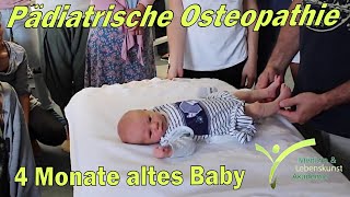 Pädiatrische Osteopathie  4 Monate altes Baby [upl. by Alhan]