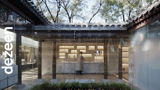 Dezeen Awards China Interiors project of the year quotpreserves built historyquot [upl. by Margalit462]