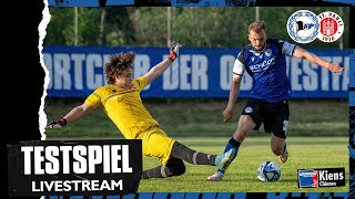 LIVE Testspiel  Arminia Bielefeld gegen St Pauli [upl. by Leonanie]