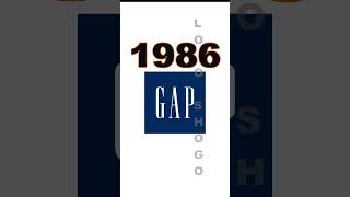 Gap Logo Evolution gap retail clothing footwear [upl. by Athelstan]