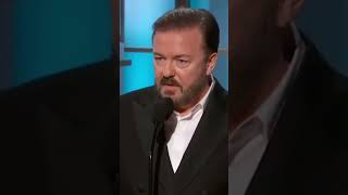 Golden Globes Ricky Gervais Bringing the Heat [upl. by Ybroc]