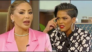 Larsa Pippen Confronted By Tamron Hall Over Dating Scandal [upl. by Lovato]