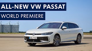 The allnew VW Passat  World Premiere 🌍😍 [upl. by Ardnosak70]