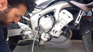 Simplo Sampling a Yamaha FZ6 Fazer [upl. by Ynafit609]