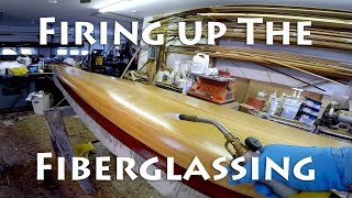 Fiberglassing Day  microBootlegger Sport  E41 [upl. by Narod]