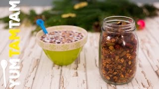 Weihnachtsgranola  Geschenke aus der Küche 05  yumtamtam [upl. by Rim]