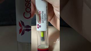 Cosentyx injection and how I feel about it 😄🤬 cosentyx ankylosingspondylitis [upl. by Olenolin]