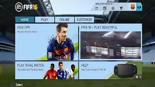 FIFA 16 MOBILE V11 PATCH UPDATE ANDROID OFFLINE HD GRAPHICS [upl. by Nwahsav]