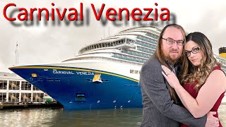 Carnival Venezia From New York City  Ship Tour Food and Entertainment [upl. by Hgielrak]