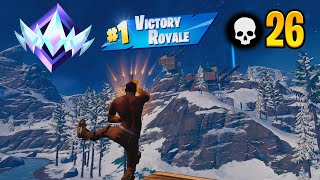 High Kill RANKED Solo vs Squads Win Gameplay Fortnite Chapter 5 Season 1 [upl. by Bernie711]