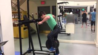 Weighted Dips with 180 lbs for 5 Reps 185 lbs Bodyweight [upl. by Yessydo845]