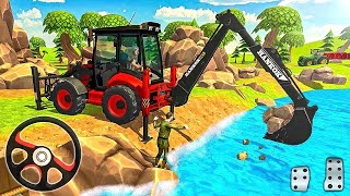 JCB 3DX BACKHOE LOADER BUS SIMULATOR INDONESIA DRIVING LIVE STREAM [upl. by Shanahan]