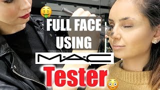 WTF 😮Full Face using MAC TESTER  I Tamtam Beauty [upl. by Joseph]