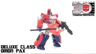 Video Review of the Transformers Generations Orion Pax [upl. by Bury316]